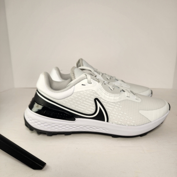 Nike Infinity Pro 2 Golf Shoes White Black Photon Dust DJ5593-115 Mens - Picture 3 of 10